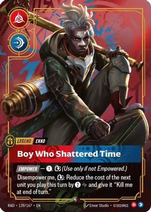 Ekko, Boy Who Shattered Time - 139/167 - Rare
