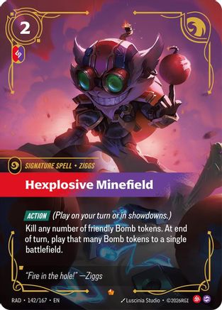 Hexplosive Minefield - 142/167 - Epic