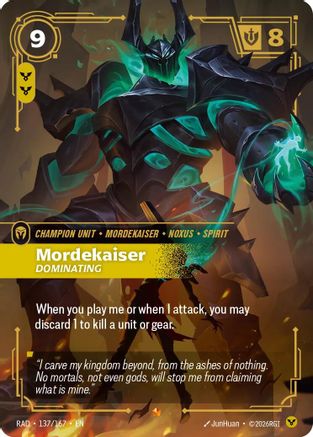 Mordekaiser, Dominating - 137/167 - Epic