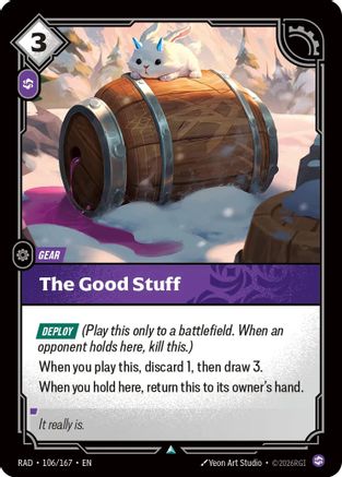 The Good Stuff - 106/167 - Uncommon (Foil)