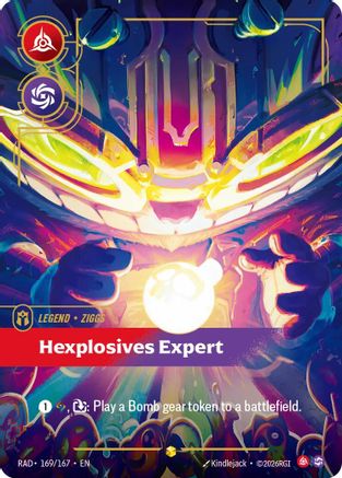 Ziggs, Hexplosives Expert (Overnumbered) - 169/167 - Showcase