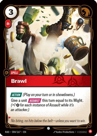 Brawl - 004/167 - Common (Foil)