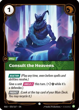 Consult the Heavens - 025/167 - Common