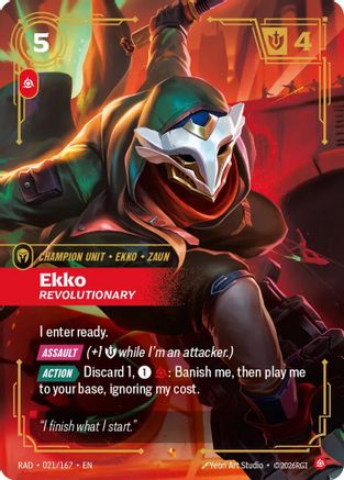 Ekko, Revolutionary - 021/167 - Epic