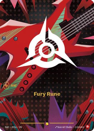 Fury Rune (R01a) - R01a - Showcase