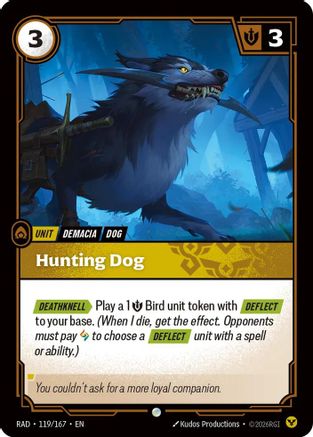 Hunting Dog - 119/167 - Common