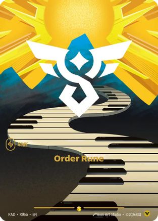 Order Rune (R06a) - R06a - Showcase