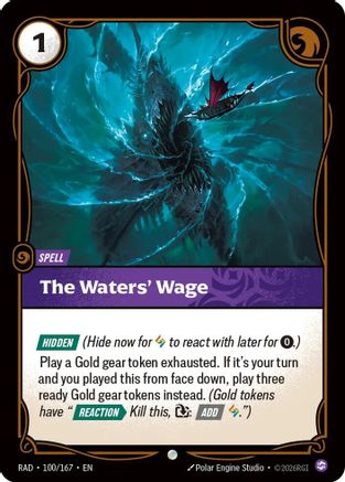 The Waters' Wage - 100/167 - Common