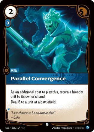 Parallel Convergence - 051/167 - Common (Foil)