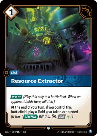 Resource Extractor - 052/167 - Common (Foil)
