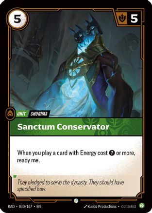 Sanctum Conservator - 030/167 - Common
