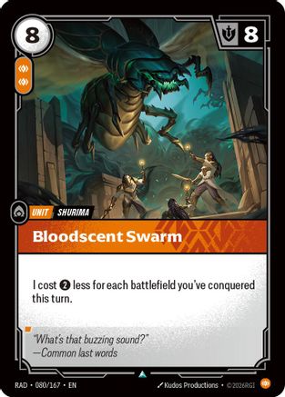 Bloodscent Swarm - 080/167 - Uncommon