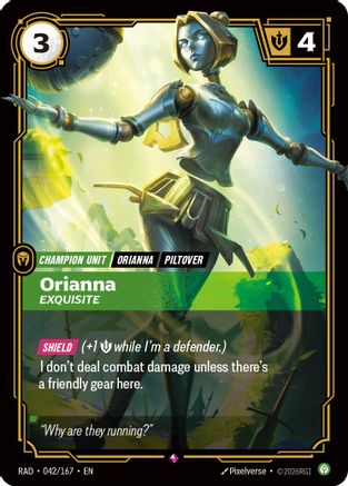 Orianna, Exquisite - 042/167 - Rare