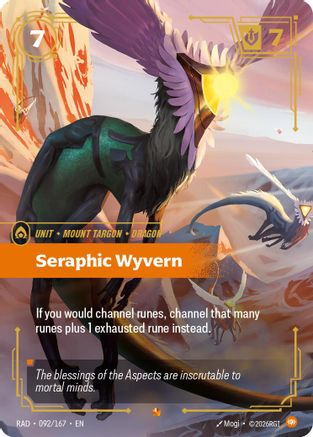 Seraphic Wyvern - 092/167 - Epic