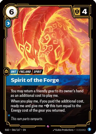 Spirit of the Forge - 066/167 - Rare