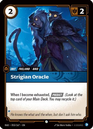 Strigian Oracle - 053/167 - Common