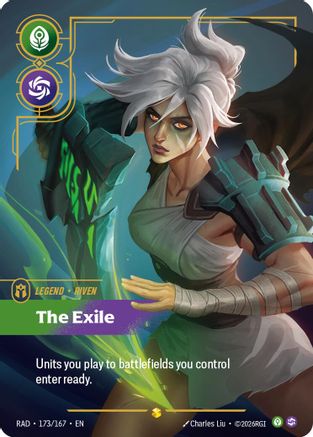 Riven, The Exile (Overnumbered) - 173/167 - Showcase