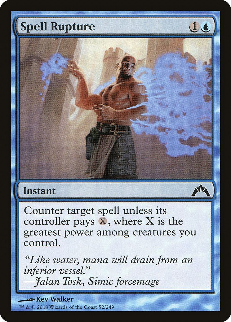 Spell Rupture (GTC-052)  Foil