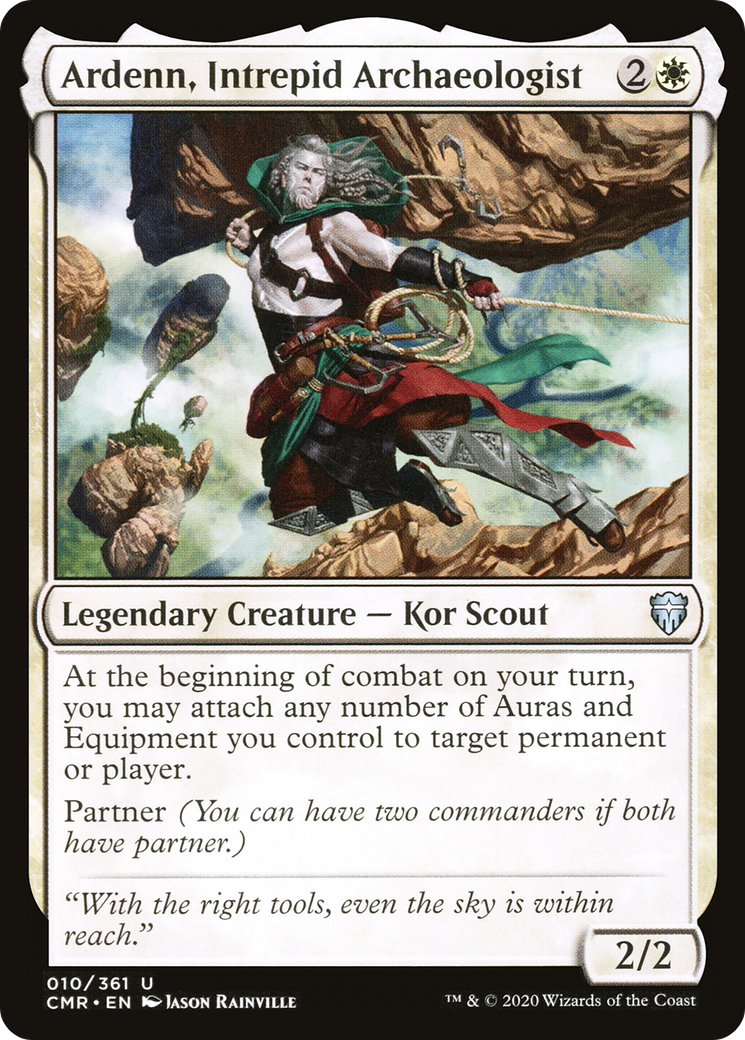 Ardenn, Intrepid Archaeologist (CMR-010)  Foil