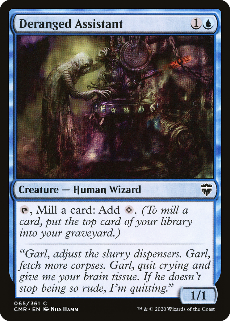 Deranged Assistant (CMR-065)  Foil
