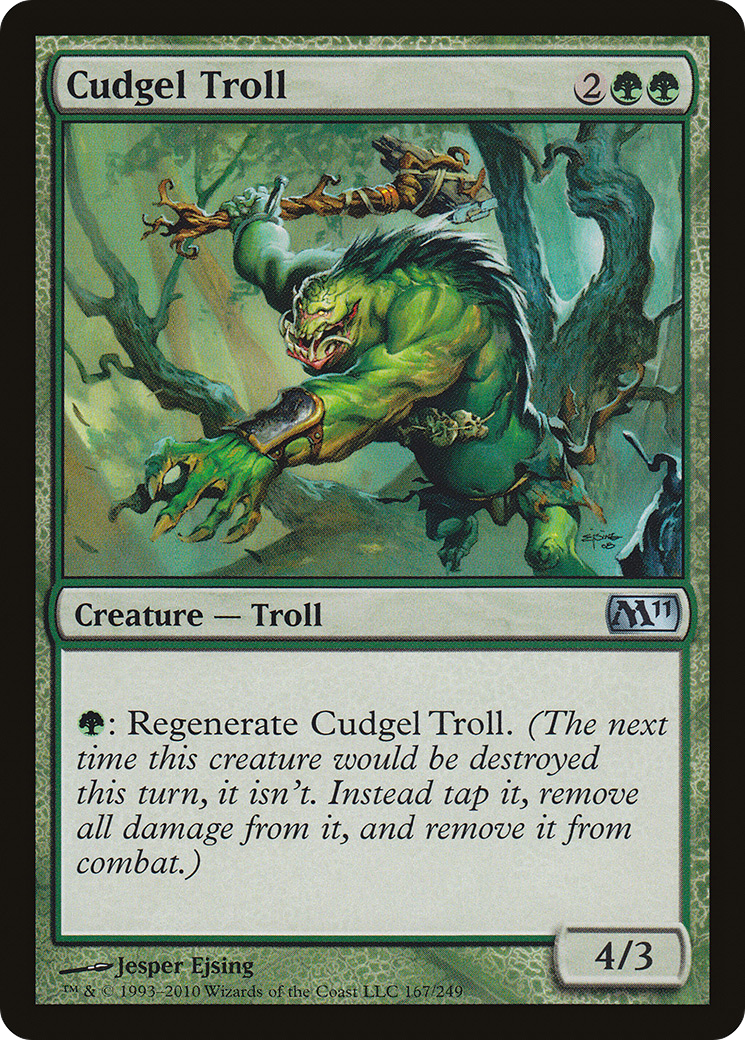 Cudgel Troll (M11-167)  Foil