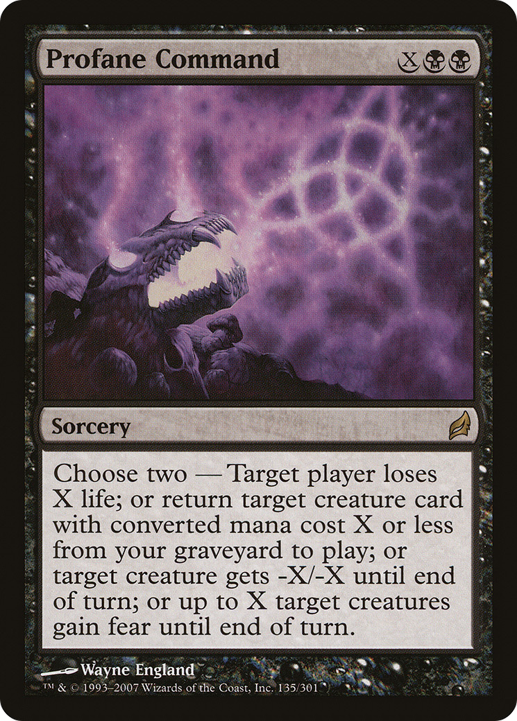 Profane Command (LRW-135)  Foil
