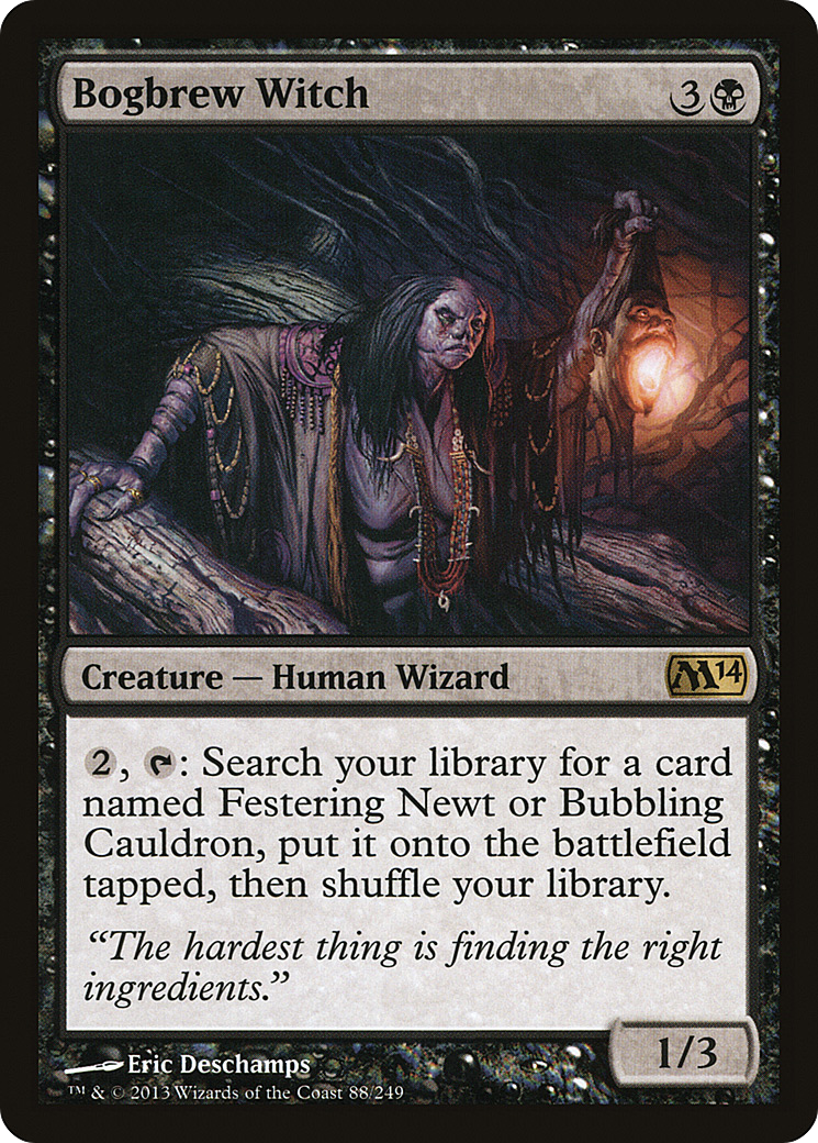Bogbrew Witch (M14-088)  Foil