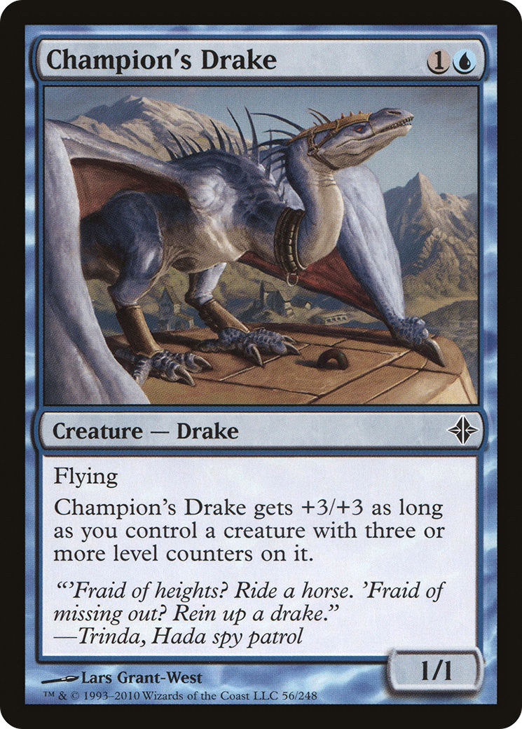 Champion's Drake (ROE-056)  Foil