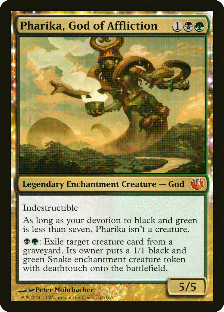 Pharika, God of Affliction (JOU-154)  Foil