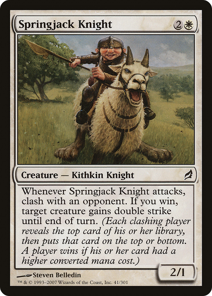 Springjack Knight (LRW-041)  Foil