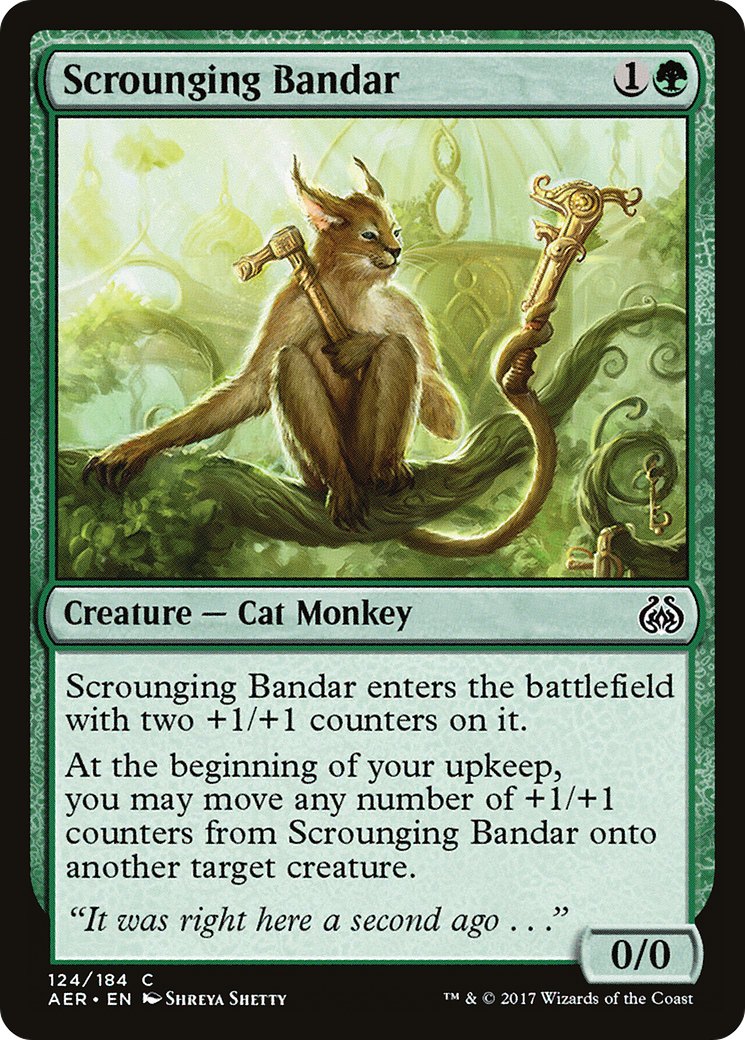 Scrounging Bandar (AER-124)  Foil