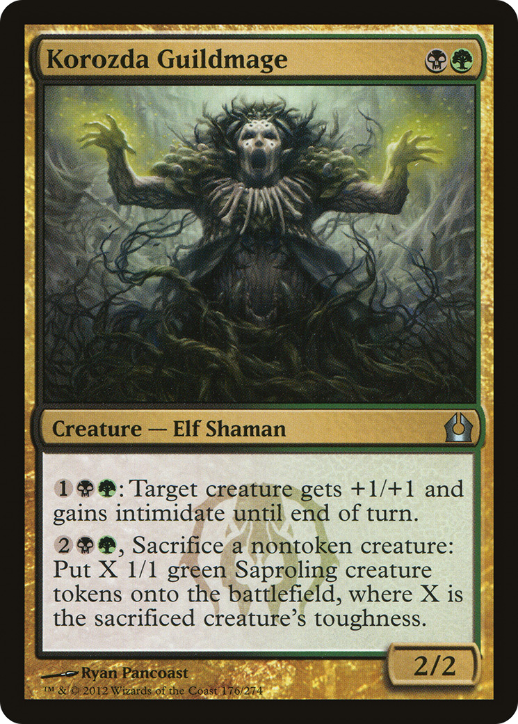 Korozda Guildmage (RTR-176)  Foil
