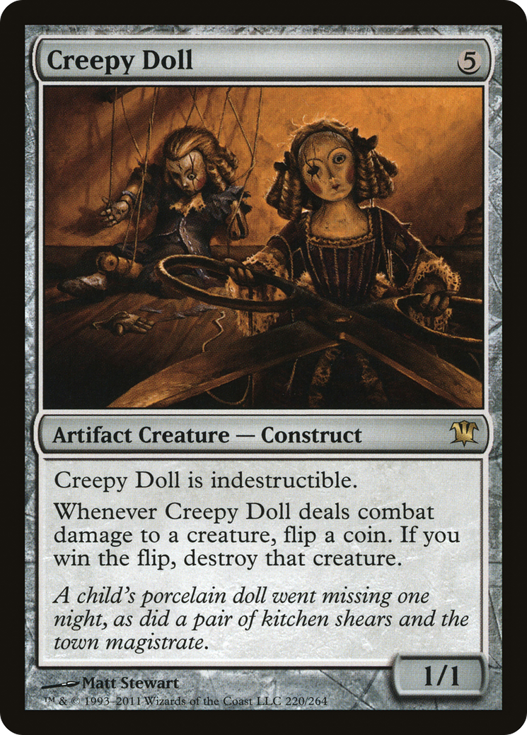 Creepy Doll (ISD-220)  Foil