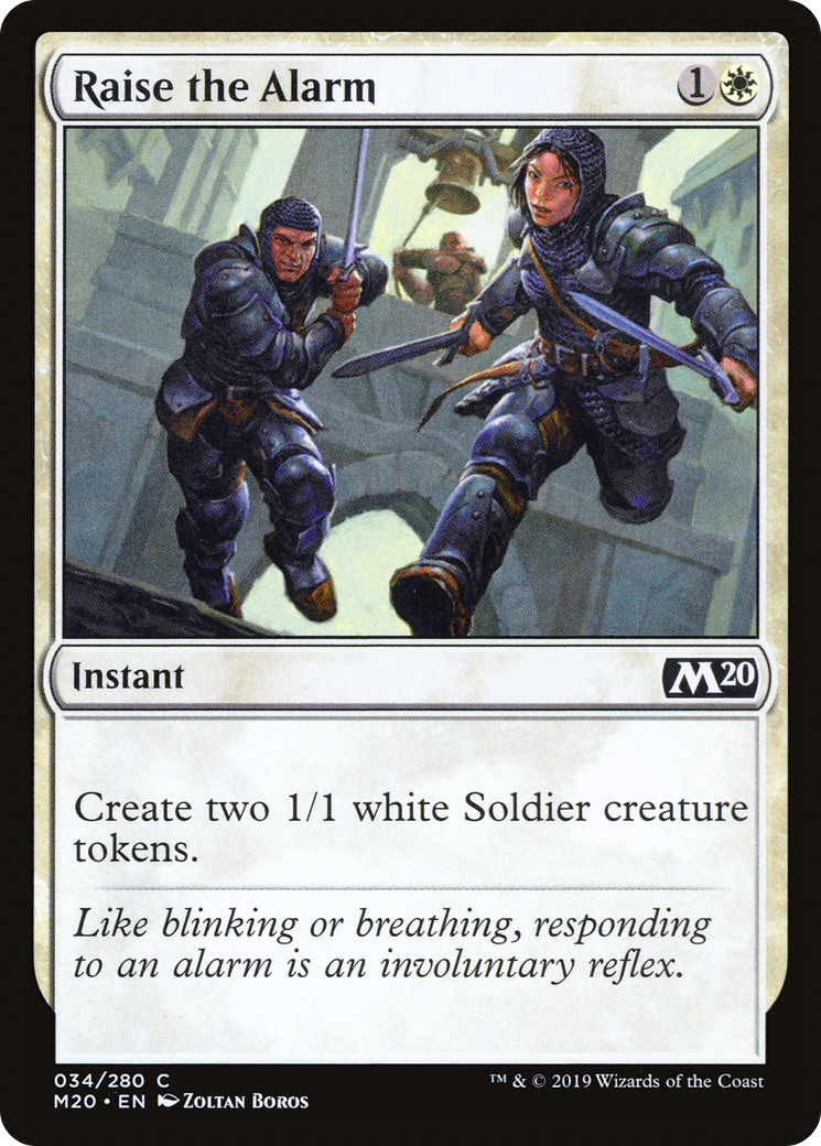 Raise the Alarm (M20-034)  Foil