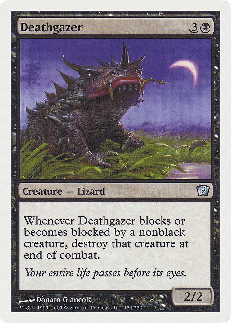 Deathgazer (9ED-124)  Foil