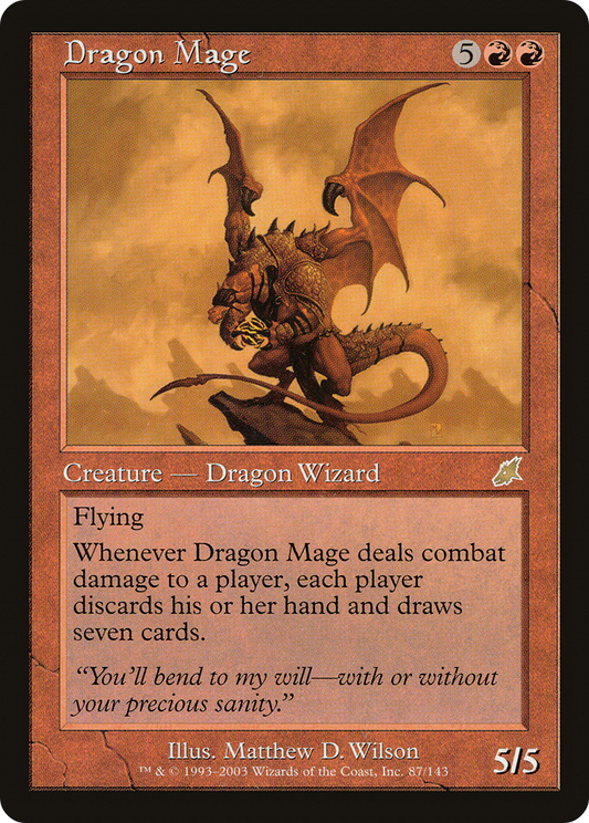 Dragon Mage (SCG-087)  Foil