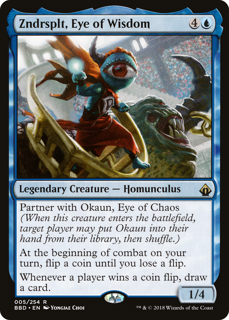 Zndrsplt, Eye of Wisdom (BBD-005)  Foil