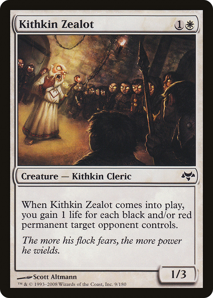 Kithkin Zealot (EVE-009)  Foil