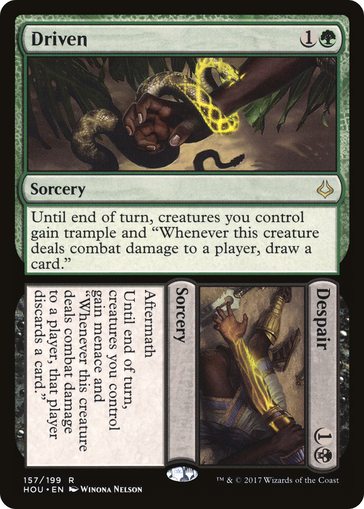 Driven // Despair (HOU-157)  Foil