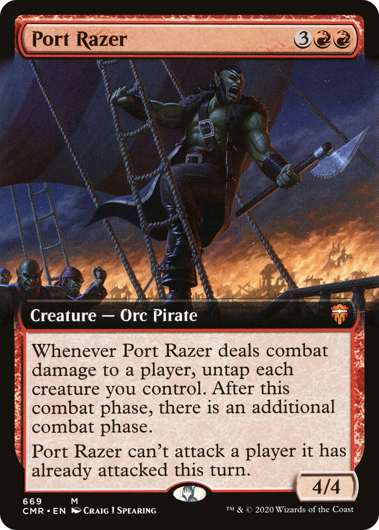 Port Razer (Extended Art) (CMR-669)
