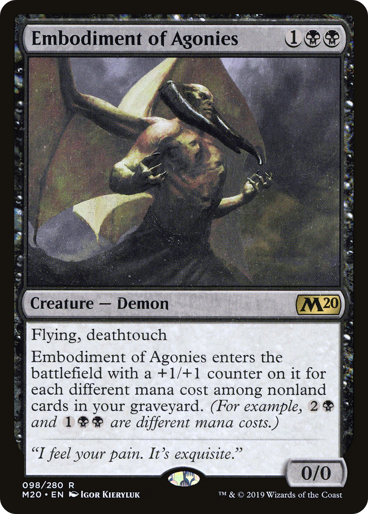 Embodiment of Agonies (M20-098)  Foil