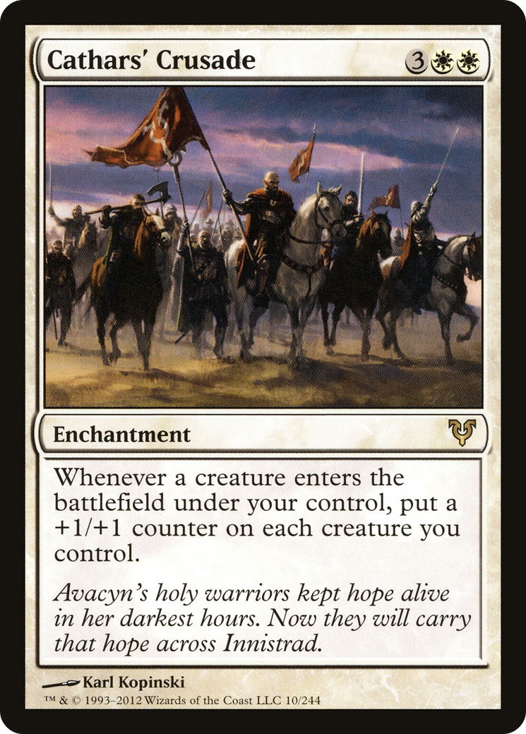 Cathars' Crusade (AVR-010)  Foil