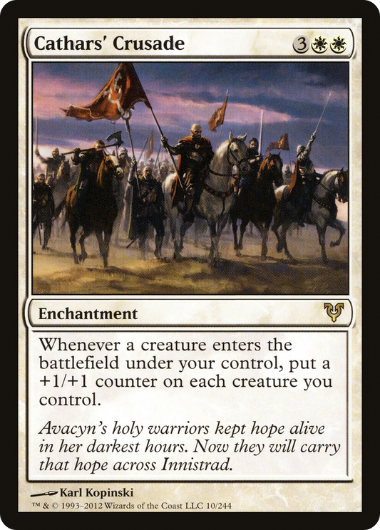 Cathars' Crusade (AVR-010)  Foil
