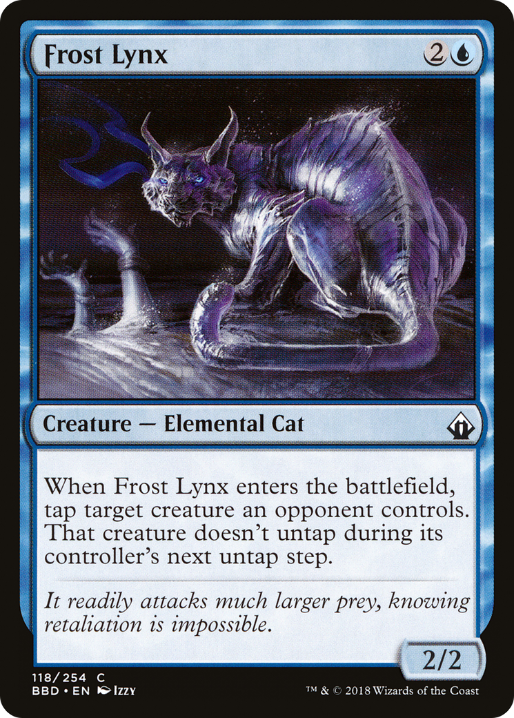 Frost Lynx (BBD-118)  Foil