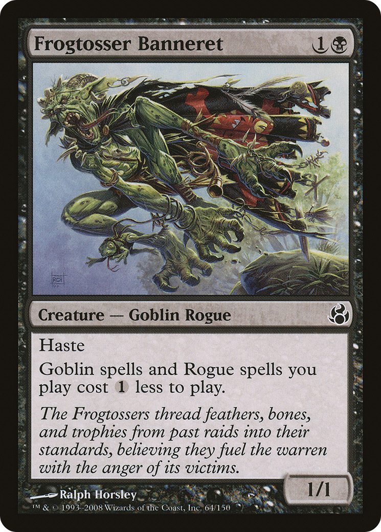 Frogtosser Banneret (MOR-064)  Foil