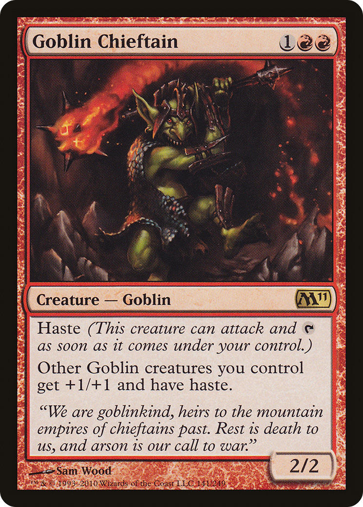 Goblin Chieftain (M11-141)