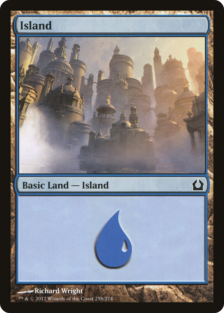 Island (RTR-258)  Foil