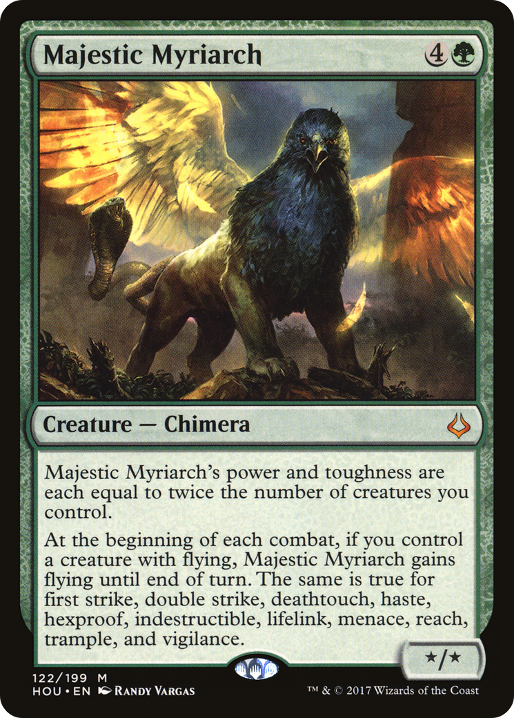 Majestic Myriarch (HOU-122)  Foil