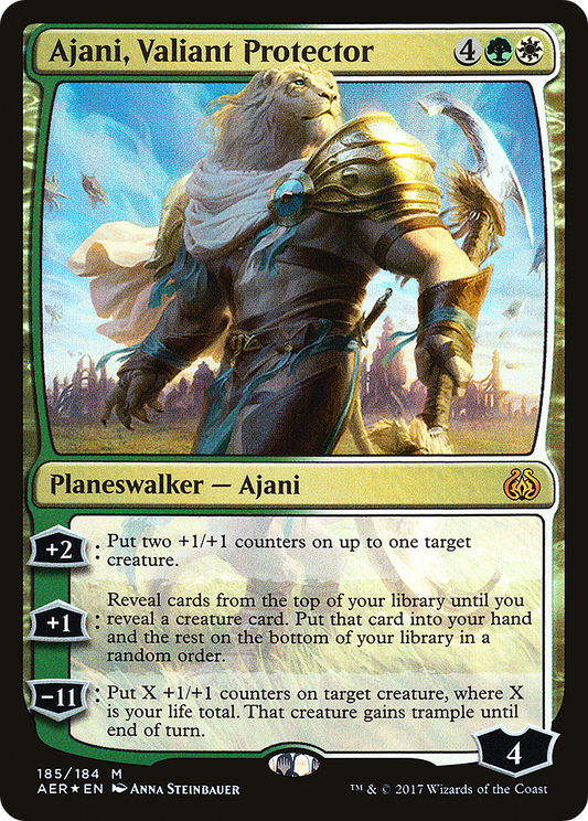 Ajani, Valiant Protector (AER-185)
