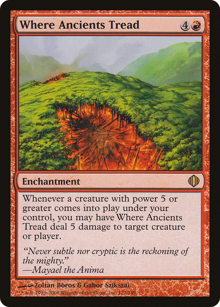 Where Ancients Tread (ALA-122)  Foil